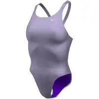 Nike SWIM Hydrastrong Solid Fastback One Piece - Purple - 34