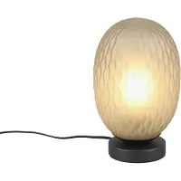 TRIO Lighting Yöpöytävalaisin Facette, Vihreä, Olohuone/ruokailutila, Lasi, Moderni