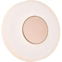TRIO Lighting Led seinävalaisin Celeste, himmennettävä, Valkoinen/opaali, Olohuone/ruokailutila, Lasi, Moderni