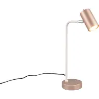 TRIO Lighting työpöytävalaisin Marley, Ruskea/ruoste, Olohuone/ruokailutila, Metalli, Moderni, työpöytävalaisin