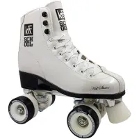 KRF School Aluminium Leather Velcro Rullaluistimet