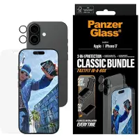 PanzerGlass 2-in-1 Classic Bundle iPhone 17 w. FASTFIT IN-A-BOX