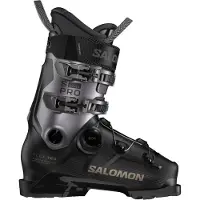 Salomon Men's S/Pro Supra Boa 120 Black/Hematite Met./Titanium Met. Pd Laskettelumonot Black / Hematite Met. / Titanium Met. Pd 30-30.5