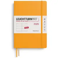 Adlibris Kalenteri Weekly Planner 2026 A5 Rising Sun
