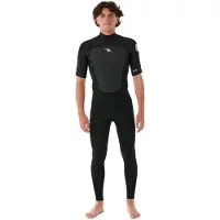 Rip Curl Omega Streamer 2 Mm Lyhythihainen Neopreenipuku Jossa Vetoketju Selässä