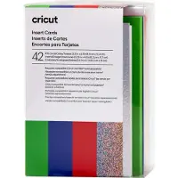Cricut kortti-insertit 42 kpl (sateenkaari)