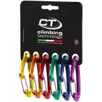 Climbing Technology Fly Weight Evo Karbiinihaka 6 Yksiköt
