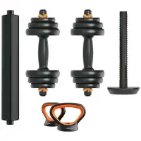 Fed Käsipainosetti V2+tanko+kahvakuula 20kg