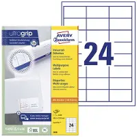 Avery Zweckform A4 64.6x33.8 Mm Tarrat