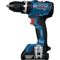 Bosch Iskupora / ruuvinväännin GSB 18V-65 Professional; 18 V; 2x4,0 Ah akku + L-Boxx