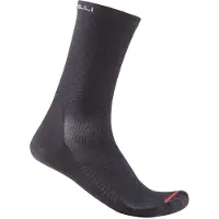 Castelli A/S 18 -pyöräilysukat Musta
