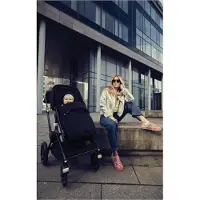 Najell footmuff lämpöpussi Matte Black