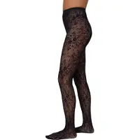 SWEDISH STOCKINGS Rosa Lace Tights Black S