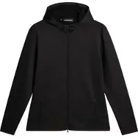 J.Lindeberg Aerial Full Zip Hood Black - M