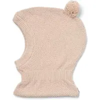 Wheat Knitted Balaclava Pomi - Beige - 1-3Y