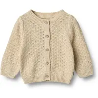 Wheat Knit Cardigan Magnella - Cream - 80