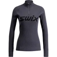 Swix Women's RaceX Merino Half Zip Phantom Kerrasto yläosat L
