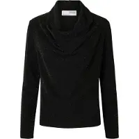 Selected Slfsandra Ls Cowl Neck Top - Black - XS