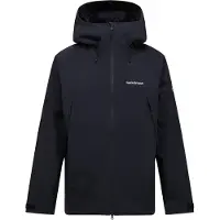 Peak Performance Men's Edge Insulated Jacket Black Laskettelutakit vuorettomat XXL