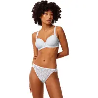 Triumph Amourette Highleg Tai - White - 42
