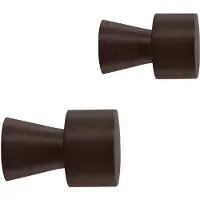 OYOY Pin koukku, 2-pakkaus Ruskea