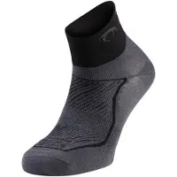 Lurbel Socks Race Three Gray Black, Size L