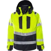 Fristads Kuoritakki Palosuojattu Luokka 3 4525 ATHR Huomiokeltainen/Laivastonsininen S
