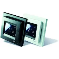 Devi reg touch timer thermostat with design frame black