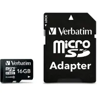 Verbatim 16GB MicroSDHC muistikortti adapterilla, lk 10