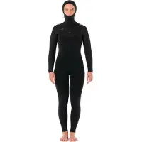 Rip Curl Dawn Patrol H 5/4 Mm Naisten Pitkähihainen Märkäpuku Hupulla Ja Rintavetoketjulla