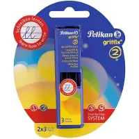 Pelikan 960492, Harmaa, 2 mm, Kupla, 3 kpl, 2 kpl (100401708)