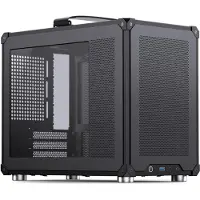 Jonsbo C6 MAX Black, mATX-kotelo, musta