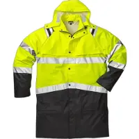 Fristads High vis sadetakki lk 3 4634 RS Huomiokeltainen/Musta S