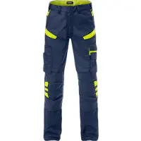 Fristads Housut 2555 STFP, laivastonsininen/huomiokeltainen, D120