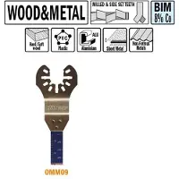 Cmt Upotussahanterä OMM09-X5 Wood and Metal; 10 mm; 5 kpl.
