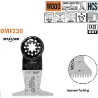 Cmt Upotussahanterä OMF230; HCS; 65 mm; 100 kpl.
