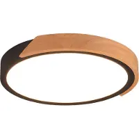TRIO Leuchten Led Jano, himmennettävä, Musta, Olohuone/ruokailutila, Synteettinen materiaali, Moderni