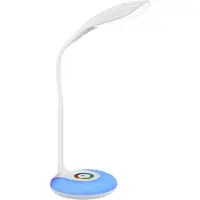 TRIO Krait LED RGB pöytävalaisin 3,5W 3000K 34cm valkoinen