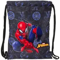 Marvel Jumppapussi Attack, Musta/Sininen