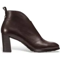 Wonders for woman. L-1112_5121_9332 VFel 12 Brown Leather Ankle Boots (39), 3 to 5 cm, None, Casual
