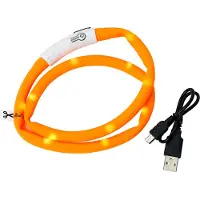 Dogman silikoninen LED-valopanta koiralle