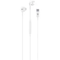 MusicSound USB-C capsule kuulokkeet valkoinen