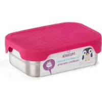 Affenzahn Lunchbox Owl - Silver - 1.1 L