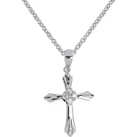 Kohinoor timanttiristiriipus 123-P5340V valkokultaa