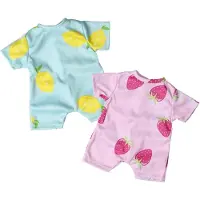 LILLAN & FRIENDS Pyjamas 2-Pack, 36-41 Cm - Multi/patterned - ONE SIZE