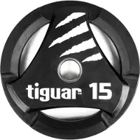 Tiguar otekahvallinen 15 kg PU levypaino