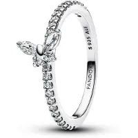 Pandora Timeless kimaltava zirkonia hopeasormus 194269C03-50