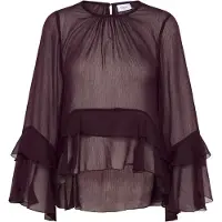 Saint tropez Mazellesz Blouse - Burgundy - XS