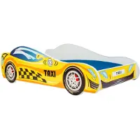 Kobi Meble s. c. Lastensänky Car II patjalla 165 cm x 84 cm x 49 cm, taksiauto