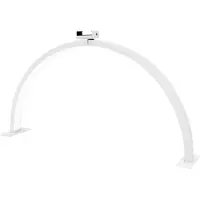 MonsterShop LED Manikyyri Lamppu - Määrittelemätön - 75 cm - Puolikuun Muoto - 3 Kirkkausastetta - Säädettävä